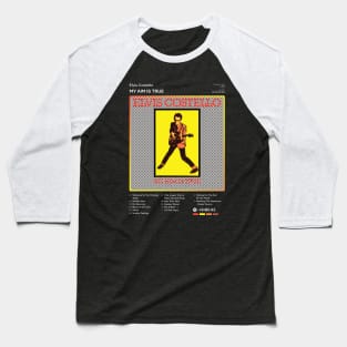 Elvis Costello - My Aim Is True Tracklist Album Baseball T-Shirt